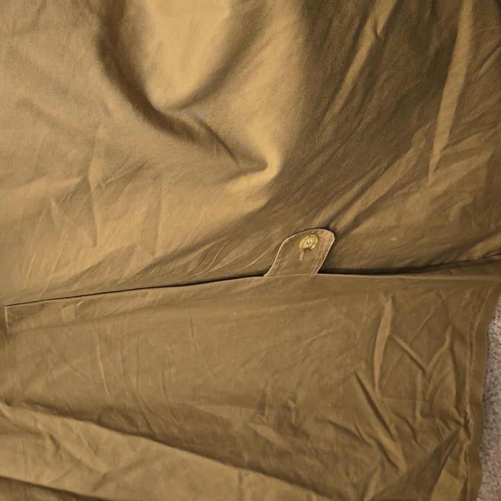 Vintage London Fog Tempo Europa Beige Double Breasted Trench Coat 10 Reg. Wool - Picture 14 of 16